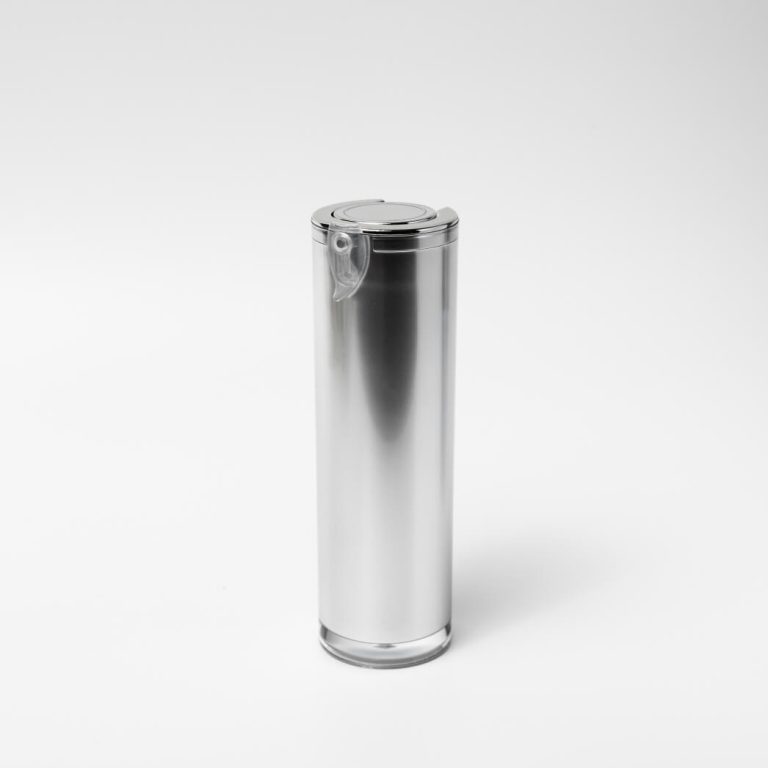 Airless dosificador plata
