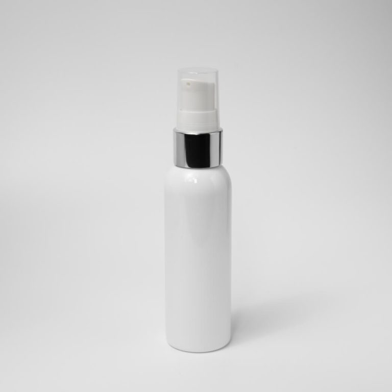 Airless Blanco Casquete Plata